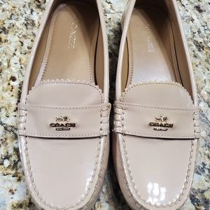Coach Odette Casual Loafers in Patent Leather Flat